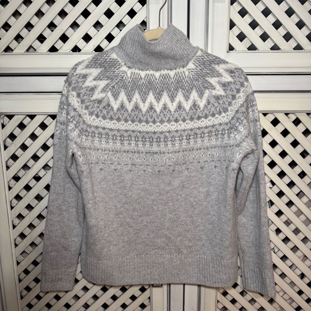 Grey Vineyard Vines Wool & Cashmere Blend Sweater, perfect condition, size XXS